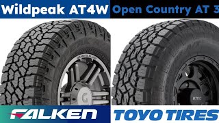 Falken Wildpeak AT4W vs Toyo Open Country AT 3 [upl. by Boucher596]