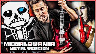 Undertale  Megalovania  goes harder 🎵 Metal Version [upl. by Etteuqram]