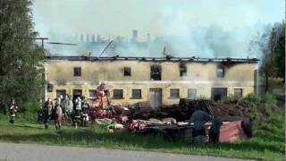 Großbrand auf Bauernhof in Niederwaldkirchen [upl. by Shewmaker42]