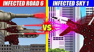 Infected Road 6 TK77 vs Infected Sky 1 [upl. by Hadik382]