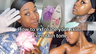 HOW TO USE BODY SCRUBS FOR A BRIGHT AND EVEN SKIN TONE [upl. by Lupe47]