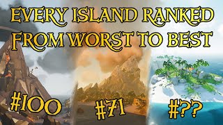 Every Sea of Thieves Island Ranked from WORST to BEST [upl. by Buderus]