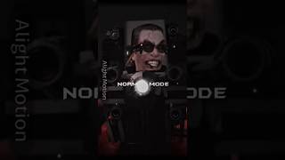 Titans normal mode vs rage mode💀 skibiditoilet 4k60fps edit videoquality shorts [upl. by Kliment771]