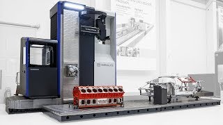 SORALUCE FP Floor type milling boring machine [upl. by Rosalie]