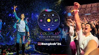 Coldplay Live in Bangkok 2024 A Dream Come True 🇹🇭Ep2 [upl. by Hortensia276]