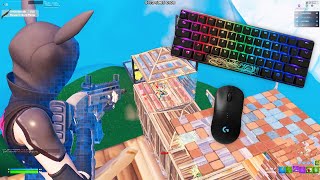 HyperX Alloy Origins 60 Fortnite😴Keyboard Sounds 240FPS Gameplay [upl. by Alraep]