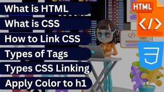 HTML  CSS tutorial for beginners  Learn Web Development with shaheryar [upl. by Nahtnahoj]