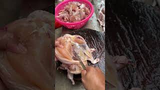 Cara mudah pisah daging ayam shortvideo ayampedaging chicken [upl. by Bernarr]