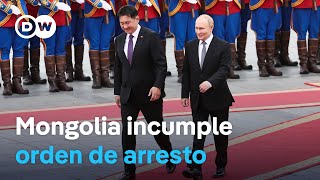 Putin se burla en Mongolia de la Corte Penal Internacional y muestra que no está tan aislado [upl. by Eirehc]