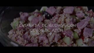 Ensalada de quinoa con Cubitos de Atún Dolores [upl. by Akli471]