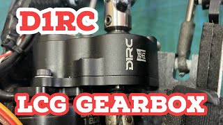 D1RC LCG Gearbox For 110 RC Crawler [upl. by Agosto]