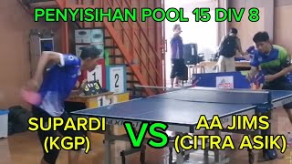 VARDI KGP VS AA JIMS CITRA ASIK  PENYISIHAN POOL 15 DIV 8 PPS CUP 3 2024 [upl. by Irehj]