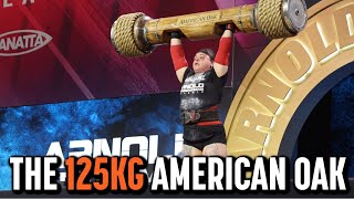 The Arnold Strongwoman Classic UK  The 125KG American Oak [upl. by Lertnek]