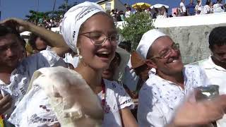 Espaços de Cultura Festa de Iemanjá em Salvador BA [upl. by Linden711]