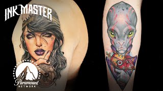 Best Coverup Tattoos  Ink Master [upl. by Rexfourd]