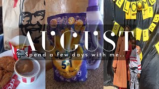 August Randoms Spelling Bee  Grocery Haul  Laundry etc [upl. by Ullyot]