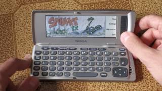 Nokia 9210  Snake game [upl. by Nylidam670]