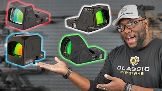 Which Trijicon Red Dot Is Better RMR vs SRO vs RMR HD vs RCR [upl. by Iilek]