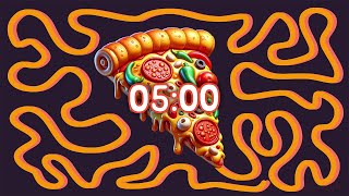 5 Minute Pizza 🍕 bomb 💣 timer [upl. by Crandell502]