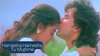 Hamesha Hamesha Tu Mujhme  Kajol Saif Ali Khan  Hameshaa 1997  Sadhana Sargam Kumar Sanu [upl. by Nailuj]