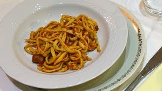 Pasta Grannies make tagliatelle alla chitarra with lamb ragù [upl. by Strephonn333]