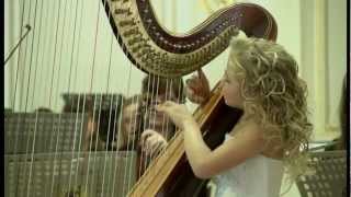 U Temirkanov Awards Ceremony A Zabel  quotAt the fountainquot Alisa Sadikova  9 years old harpist [upl. by Ynahpit]