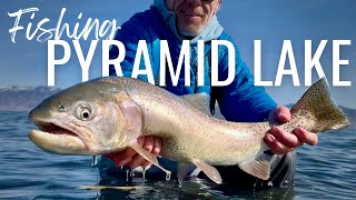 Fishing Pyramid Lake for Lahontan Cutthroat [upl. by Mixie]