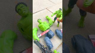 Oh no  Good bye my Dad  Marvel Toys marvel hulk spiderman [upl. by Gian]