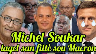 Woy😱Tande Kisa Dessalines te Fè Pou Lafrans Michel Soukar Klase Prezidan Emmanue Macron caricom [upl. by Townsend]