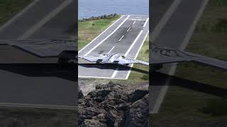 Air Challenge Taking Off from the Smallest Commercial Runway in Saba Gaming aviation msfs2020 [upl. by Okikuy625]