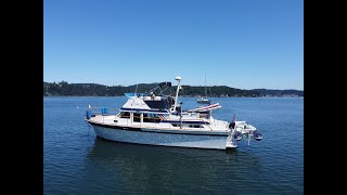 1972 Tollycraft 40 TriCabin Powercruiser quotEdna Bellequot Walkthrough [upl. by Reeve]