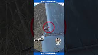 Hopper Hit  Slow Motion Paintball  Magfed Paintball shorts magfedpaintball paintball [upl. by Ynneg821]