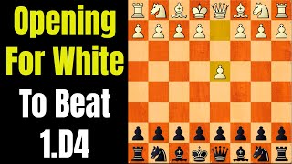 Chess Opening For Black against d4  UNBEATABLE [upl. by Nodal]