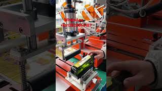 Oliveoillabelingmachine automatic glass flat bottle labeling machine fillingmachine [upl. by Xonnel]