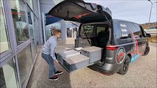 easygoinc Schwerlastauszug  vanlifemodule SLIDEOUT  VW T7  Vorstellung [upl. by Rosaleen]