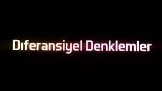 Tam Diferansiyel Denklemler 3 Exact Differential Equations [upl. by Ylime]