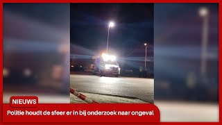 Politie houdt de sfeer er in bij onderzoek naar ongeval in Friesland [upl. by Niveek]