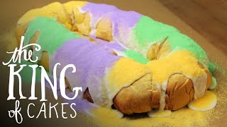 New Orleans Legendary King Cake from Gambinos on Goldbelycom [upl. by Nnomae870]