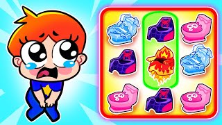 Potty Shop 🚽Funny English for Kids animation kids hacks family [upl. by Merow842]