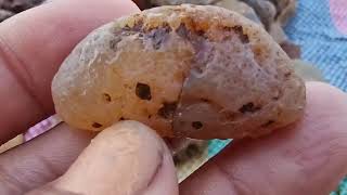 Agates agatized geodes chalcedony carnelian agate look so beauty Episode 250 [upl. by Yeta]