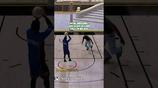 UNBELIEVABLE Fades In ANTEUP COMP STAGE On Nba 2K25 nba2k25 nba2k25gameplay nba2k shorts [upl. by Lowrie681]