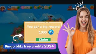 How to get bingo blitz free credits  bingo blitz credits [upl. by Lizzie570]