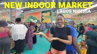 This is the New Indoor Fresh Food Market in Lagos Nigeria  AgroHub [upl. by Orv]