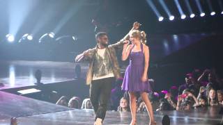 Taylor swift and Usher atlanta [upl. by Nelehyram]