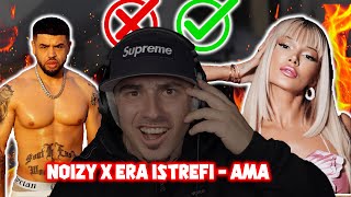 NOIZY x ERA ISTREFI  AMA Official Reaction [upl. by Rehpotsyrhc]