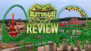 Matugani Review Lost Island Intamin Hydraulic Launch Coaster  Formerly Kanonen from Liseberg [upl. by Conner]