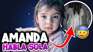 AMANDA habla SOLA 😱  GRABAMOS cuando JUEGA con UN FANTASMA  Los Molina [upl. by Eecyac]