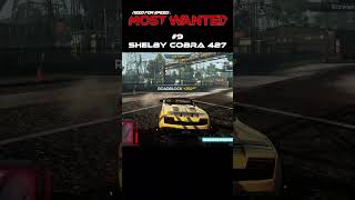 9 Shelby Cobra 427  NFS Most Wanted 2012 [upl. by Akenihs]