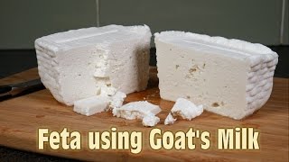 Making Feta using Goats Milk  Including Taste Test [upl. by Castillo]