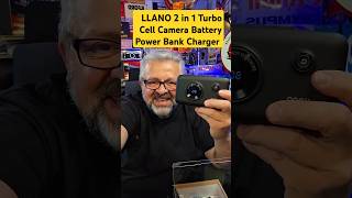 LLANO 2 n 1 Turbo CELL Camera Battery Power Bank Charger LLANO camera battery charger powerbank [upl. by Aihsekyw837]